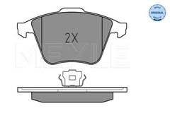 Bremsbelagsatz Scheibenbremse Vorderachse für AUDI SEAT SKODA VW A3 Sportback