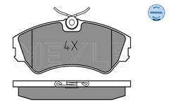 Bremsbelagsatz Scheibenbremse Vorderachse für VW TRANSPORTER T4 Bus Kasten