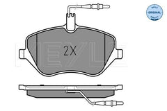 Bremsbelagsatz Scheibenbremse Vorderachse für CITROËN PEUGEOT C5 III Break C6