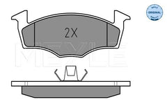 Bremsbelagsatz Scheibenbremse Vorderachse für SEAT SKODA VW AROSA FABIA I
