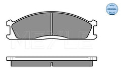 Bremsbelagsatz Scheibenbremse Vorderachse für NISSAN NP300 PICKUP PATHFINDER II