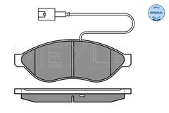 Bremsbelagsatz Scheibenbremse Vorderachse für CITROËN FIAT OPEL PEUGEOT JUMPER