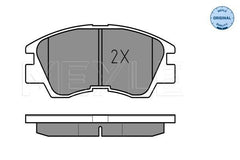 Bremsbelagsatz Scheibenbremse Vorderachse für MITSUBISHI PAJERO I Canvas Top