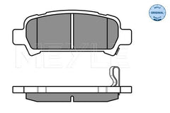 Bremsbelagsatz Scheibenbremse Hinterachse für SUBARU FORESTER IMPREZA