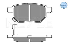 Bremsbelagsatz Scheibenbremse Hinterachse für SUBARU TOYOTA LEXUS TREZIA AURIS