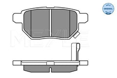 Bremsbelagsatz Scheibenbremse Hinterachse für SUBARU TOYOTA LEXUS TREZIA AURIS