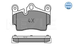 Bremsbelagsatz Scheibenbremse Hinterachse für AUDI PORSCHE VW Q7 CAYENNE TOUAREG