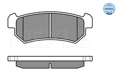 Bremsbelagsatz Scheibenbremse Hinterachse für CHEVROLET DAEWOO LACETTI