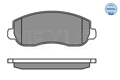 Bremsbelagsatz Scheibenbremse Vorderachse für NISSAN OPEL RENAULT INTERSTAR