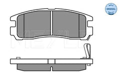 Bremsbelagsatz Scheibenbremse Hinterachse für CHRYSLER MITSUBISHI SEBRING Coupe