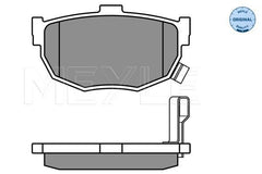 Bremsbelagsatz Scheibenbremse Hinterachse für NISSAN HYUNDAI KIA BLUEBIRD