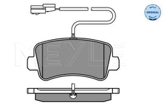 Bremsbelagsatz Scheibenbremse Hinterachse für NISSAN OPEL RENAULT NV400 Kasten