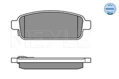 Bremsbelagsatz Scheibenbremse Hinterachse für OPEL VAUXHALL CHEVROLET AMPERA