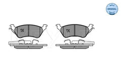 Bremsbelagsatz Scheibenbremse Hinterachse für CHRYSLER DODGE VOYAGER IV CARAVAN