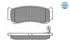 Bremsbelagsatz Scheibenbremse Hinterachse für HYUNDAI SANTA FÉ II H-1 / STAREX