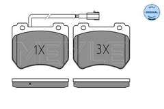 Bremsbelagsatz Scheibenbremse Vorderachse für ALFA ROMEO 159 Sportwagon BRERA