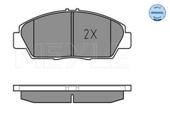 Bremsbelagsatz Scheibenbremse Vorderachse für HONDA ROVER ACCORD IV Aerodeck V