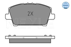 Bremsbelagsatz Scheibenbremse Vorderachse für HONDA CIVIC VIII Hatchback