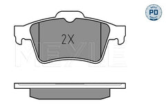 Bremsbelagsatz Scheibenbremse Hinterachse für FORD NISSAN RENAULT TOURNEO