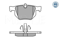 Bremsbelagsatz Scheibenbremse Hinterachse für BMW 3 Touring Coupe Cabriolet X1