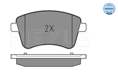 Bremsbelagsatz Scheibenbremse Vorderachse für KIA VENGA