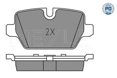 Bremsbelagsatz Scheibenbremse Hinterachse für BMW MINI 1 3 Touring Coupe