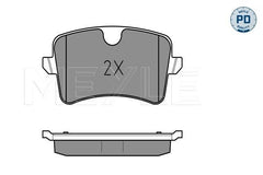 Bremsbelagsatz Scheibenbremse Hinterachse für AUDI PORSCHE A4 Allroad B8 Avant