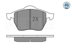 Bremsbelagsatz Scheibenbremse Vorderachse für AUDI SEAT SKODA VW A3 TT Roadster