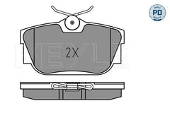 Bremsbelagsatz Scheibenbremse Hinterachse für FORD SEAT VW GALAXY I ALHAMBRA