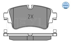 Bremsbelagsatz Scheibenbremse Hinterachse für AUDI VW A4 Allroad B9 Avant A5