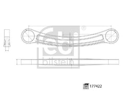 Querlenker Hinterachse links für MERCEDES-BENZ S-KLASSE Coupe Cabriolet