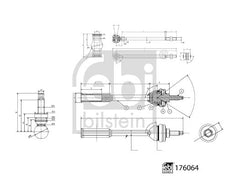 Spurstange Hinterachse für JAGUAR S-TYPE II