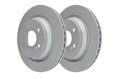 2x Bremsscheibe Hinterachse für MERCEDES-BENZ S-KLASSE SL