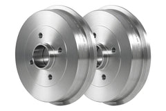 2x Bremstrommel Hinterachse für RENAULT DACIA CLIO II Kasten/Schrägheck LOGAN I