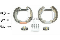 Bremsbackensatz Hinterachse für OPEL ASTRA F Caravan G Stufenheck CLASSIC