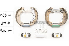 Bremsbackensatz Hinterachse für FIAT ZASTAVA PUNTO 10