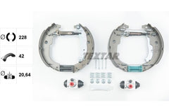 Bremsbackensatz Hinterachse für CITROËN PEUGEOT DS BERLINGO / FIRST