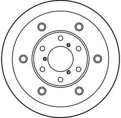 2x Bremsscheibe Vorderachse für IVECO DAILY I Kasten Pritsche/Fahrgestell II Bus