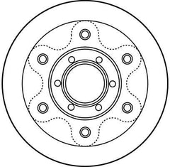 2x Bremsscheibe Vorderachse für IVECO DAILY II Kasten Bus Pritsche/Fahrgestell