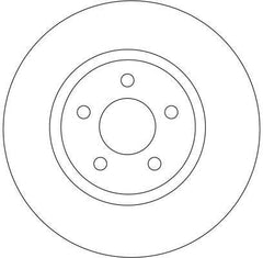 2x Bremsscheibe Vorderachse für CHRYSLER PT CRUISER Cabriolet