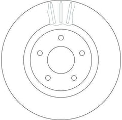 2x Bremsscheibe Vorderachse für JAGUAR XJ XK 8 Coupe Convertible