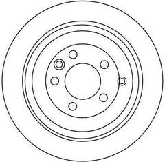 2x Bremsscheibe Hinterachse für LAND ROVER DISCOVERY IV RANGE SPORT I