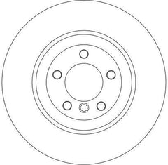 2x Bremsscheibe Hinterachse für BMW 7