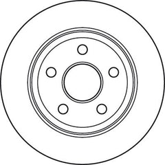 2x Bremsscheibe Hinterachse für JEEP COMMANDER VAN GRAND CHEROKEE II III IV
