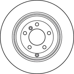 2x Bremsscheibe Hinterachse für LAND ROVER RANGE II III