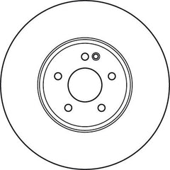 2x Bremsscheibe Vorderachse für CHRYSLER MERCEDES-BENZ CROSSFIRE Roadster