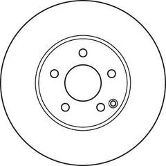 2x Bremsscheibe Vorderachse für MERCEDES-BENZ E-KLASSE T-Model