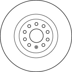 2x Bremsscheibe Vorderachse für AUDI SEAT SKODA VW CUPRA A3 Sportback Limousine
