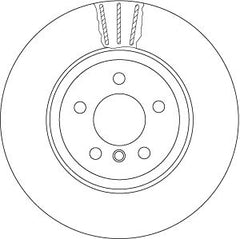 2x Bremsscheibe Hinterachse für BMW 5 Gran Turismo Touring 6 Cabriolet Coupe 7