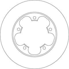 2x Bremsscheibe Hinterachse für FORD TRANSIT V363 Kasten Pritsche/Fahrgestell
